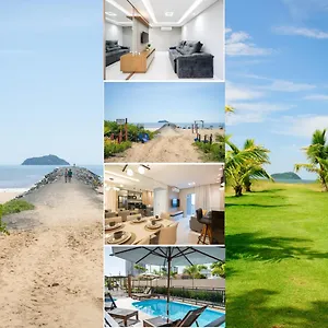 Em Bal 150 M Da Com Sacada, Wi-fi, Piscina, Portaria 24h, Playground E Vaga De Garagem Apartamento Piçarras